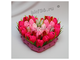 Сердце из конфет -Розовый тюльпан